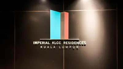 a sign for the imperial kcres reserves kuala lumpur at Imperial Residence Kuala Lumpur in Kuala Lumpur