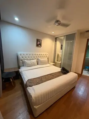 a bedroom with a large bed in a room at Kuala-lumpur City View Vortex Apartment in Kuala Lumpur
