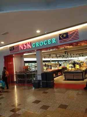 a nix grocery store in a shopping mall at Krish Apartment At Times Square in Kuala Lumpur