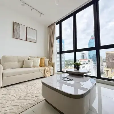 Majestic Calm 1BR Suite with Rooftop Infinity Pool