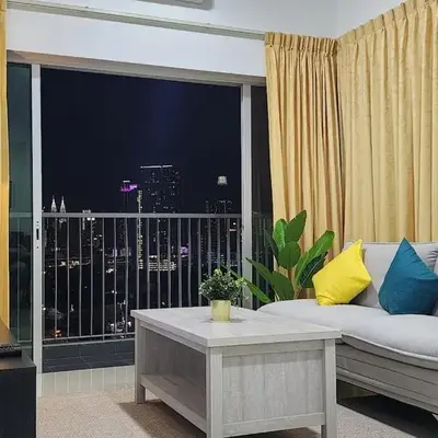 Cozy Razak City 2B2B KLCC View Near KL Centre