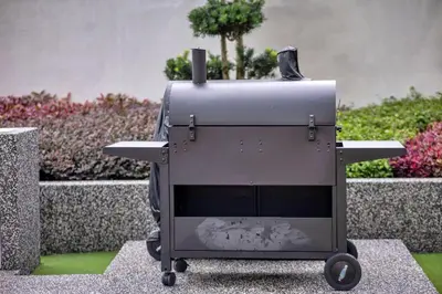 a luggage cart sitting in front of a garden at Skyline Kuala Lumpur near Lalaport by Cityscape in Kuala Lumpur