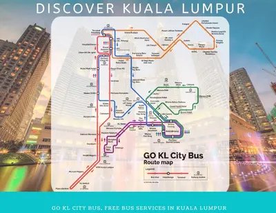 a map of the subway map of kuala lumpur at The Establishment KL Sentral Bangsar by Plush in Kuala Lumpur