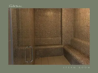 a shower in a bathroom with a glass door at KL Gateway Mall - Easy Access to KL Sentral & KLCC in Kuala Lumpur