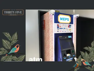 a meps machine with a bird on it at KL Gateway Premium Residence - Easy LRT Access in Kuala Lumpur