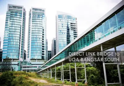 a group of tall buildings in a city at Bangsar Trade Centre Kuala Lumpur by SkyLimit Suites in Kuala Lumpur