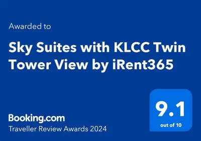 a screenshot of the kcbc tv website with the text upgraded to sky suites at Sky Suites with KLCC Twin Tower View by iRent365 in Kuala Lumpur