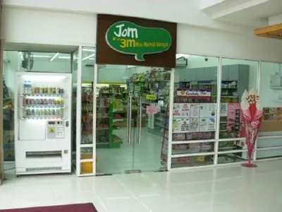 a store with a sign in front of a store at 3min MITEC KL Publika Ocean Classic Condo 2308 in Kuala Lumpur