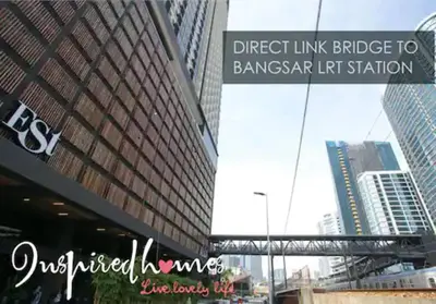 a view of a city with tall buildings at KL Sentral Loft, EST Bangsar #8 in Kuala Lumpur