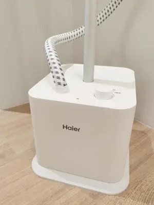 a white heater sitting on top of a floor at The President - Bangsar South Mid Valley in Kuala Lumpur