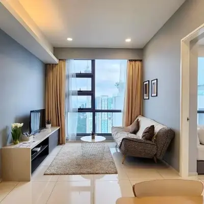 Skyline view in Bukit Bintang The Robertson 42f